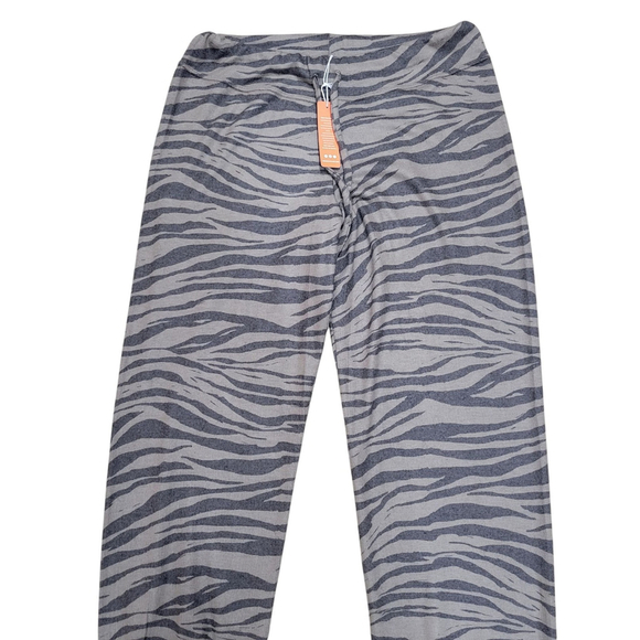 Sundry Cheetah Sweatpants 2 Women's Waist 28" Inseam 28" - Picture 3 of 7